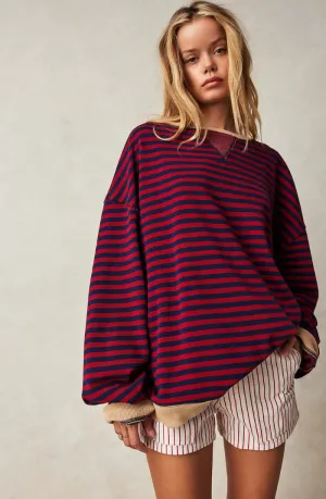 Helena Striped Sweater