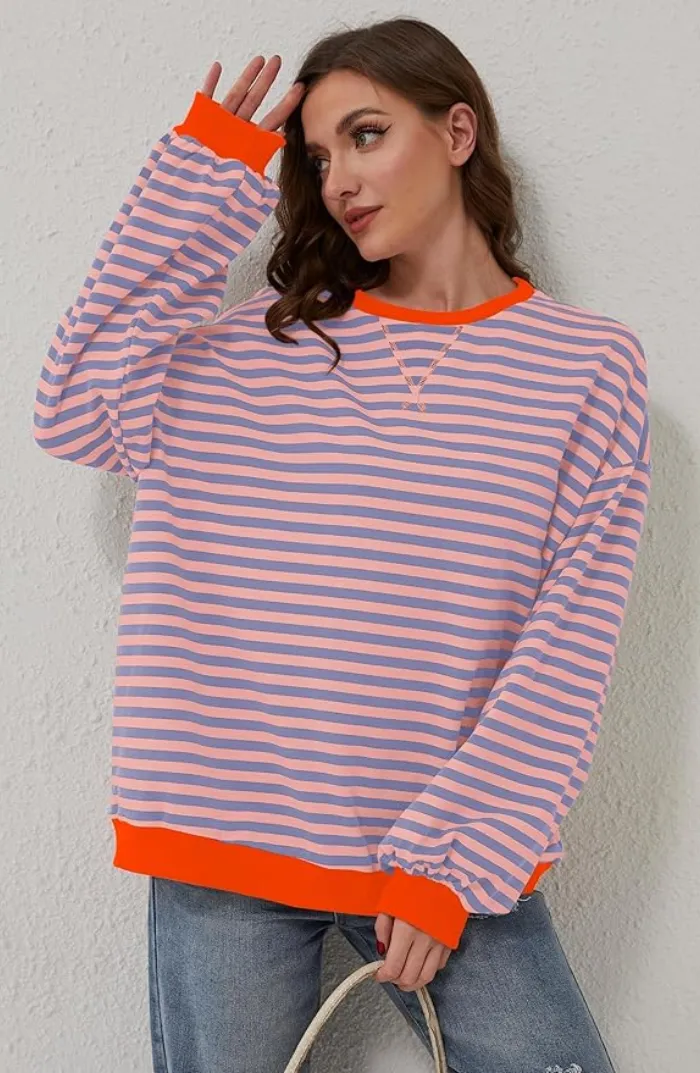 Helena Striped Sweater