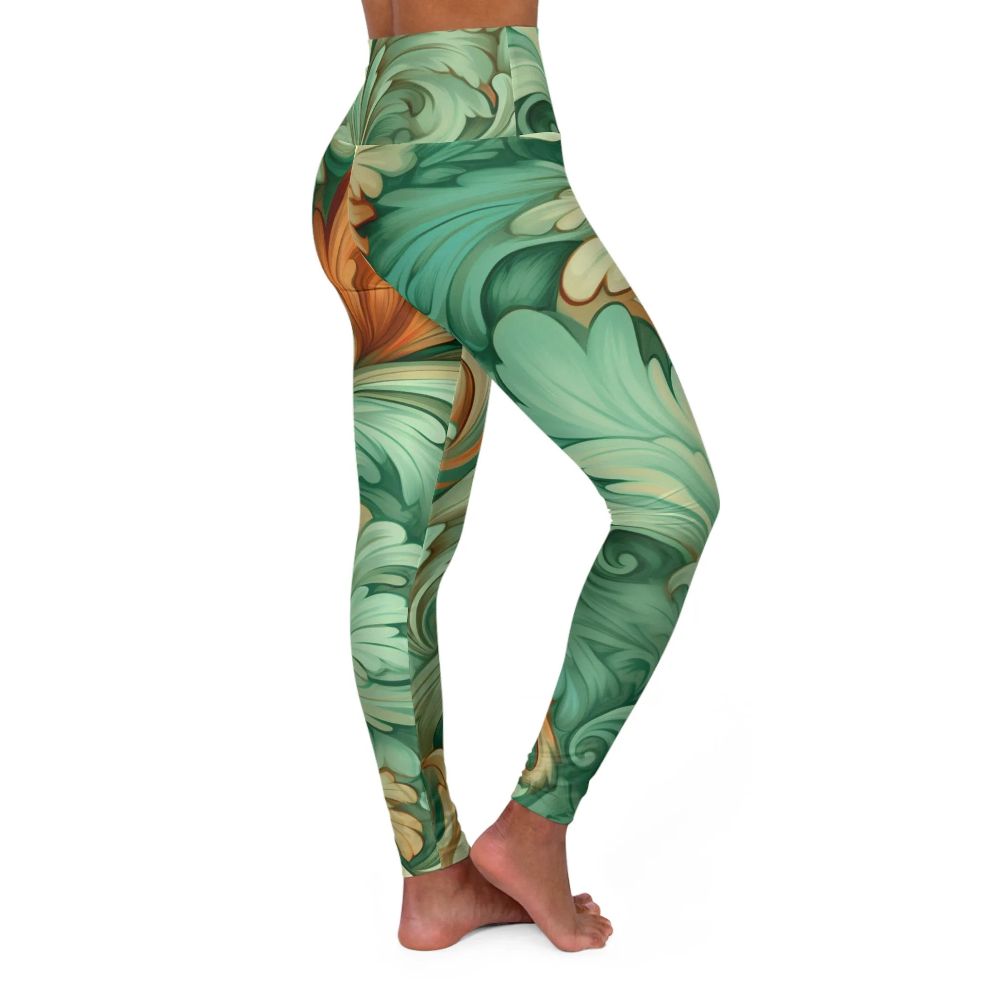 High Waisted Leggings - Isabella de' Medici.