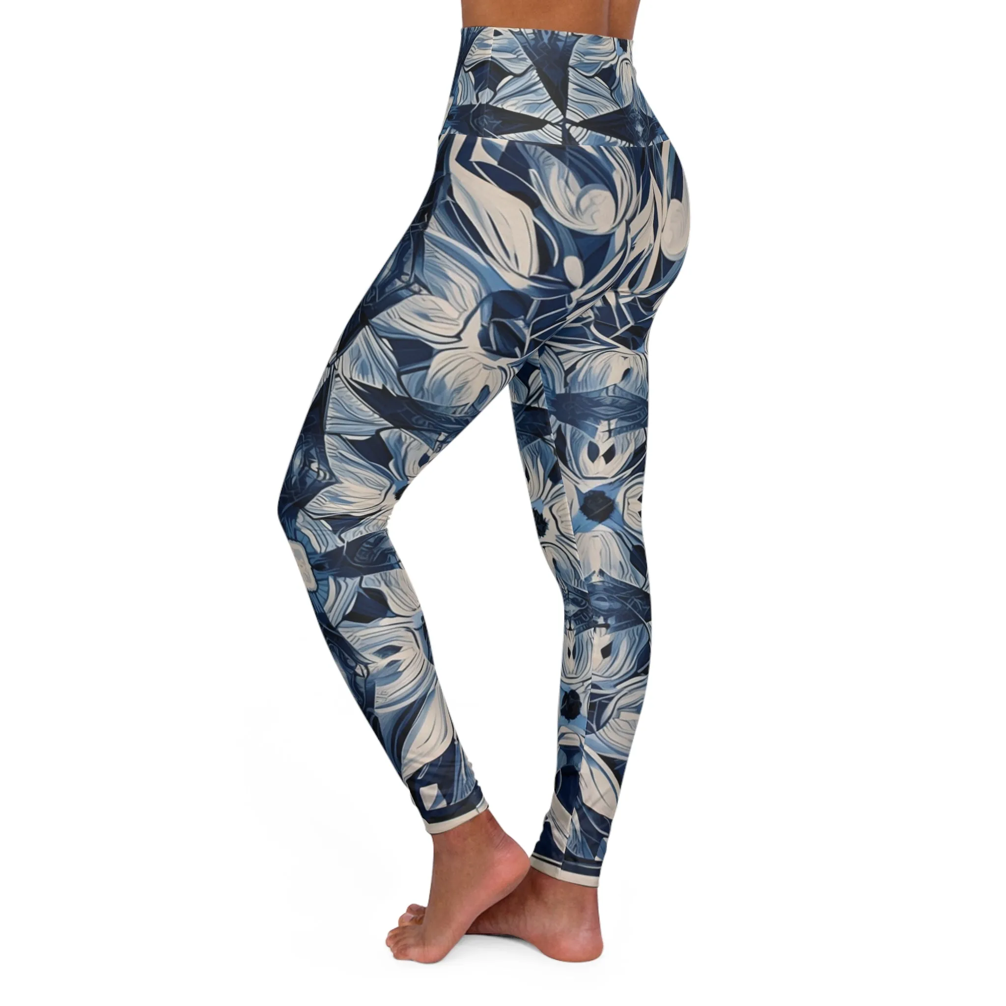 High Waisted Leggings - Petrus Provence