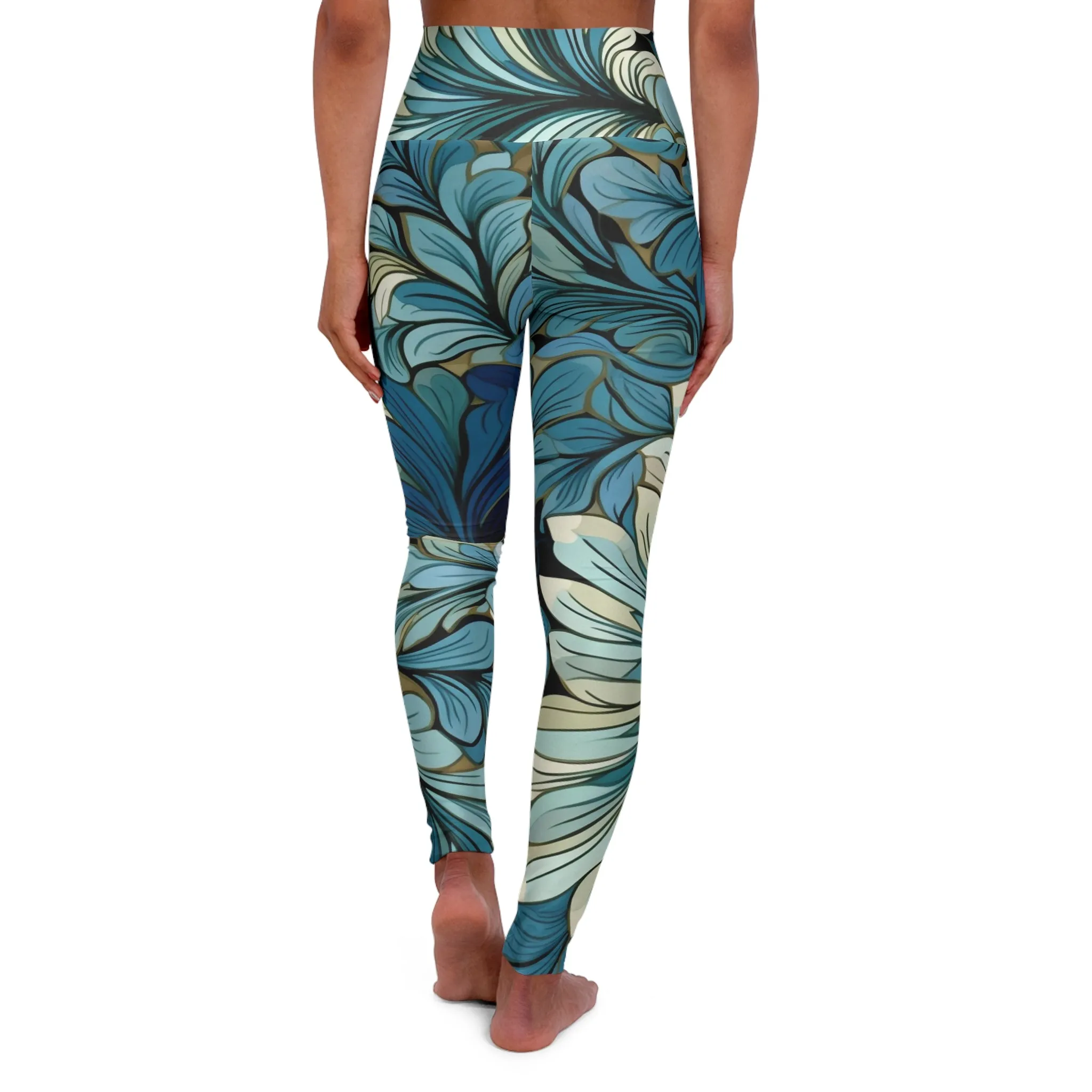 High Waisted Leggings - Pop Art.