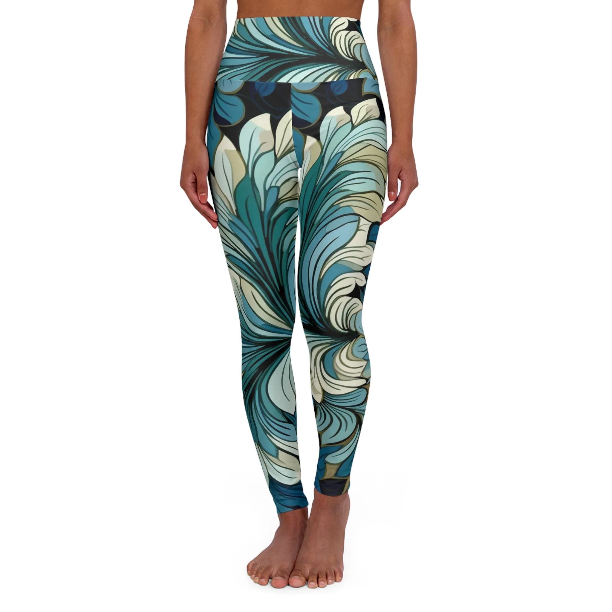 High Waisted Leggings - Pop Art.