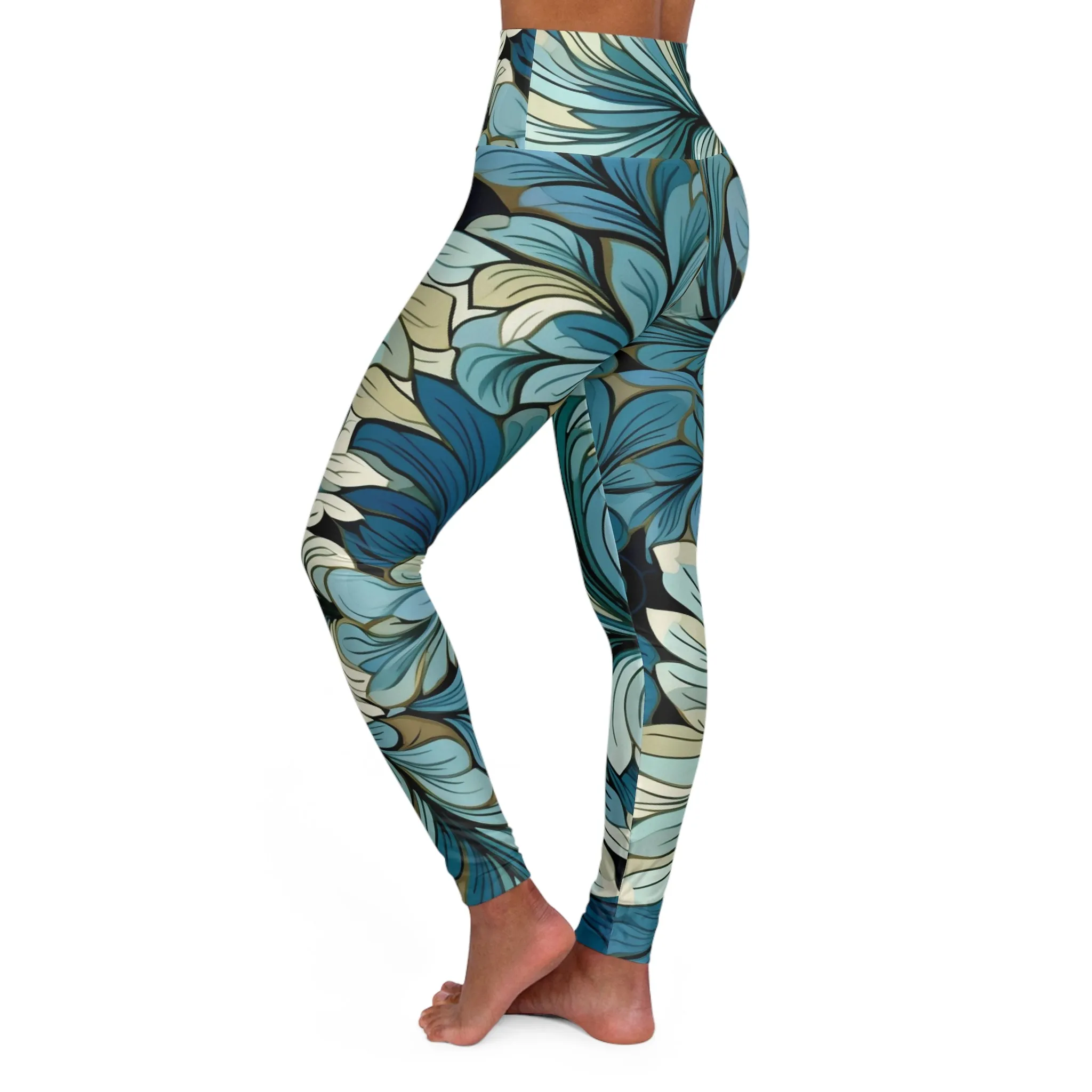 High Waisted Leggings - Pop Art.