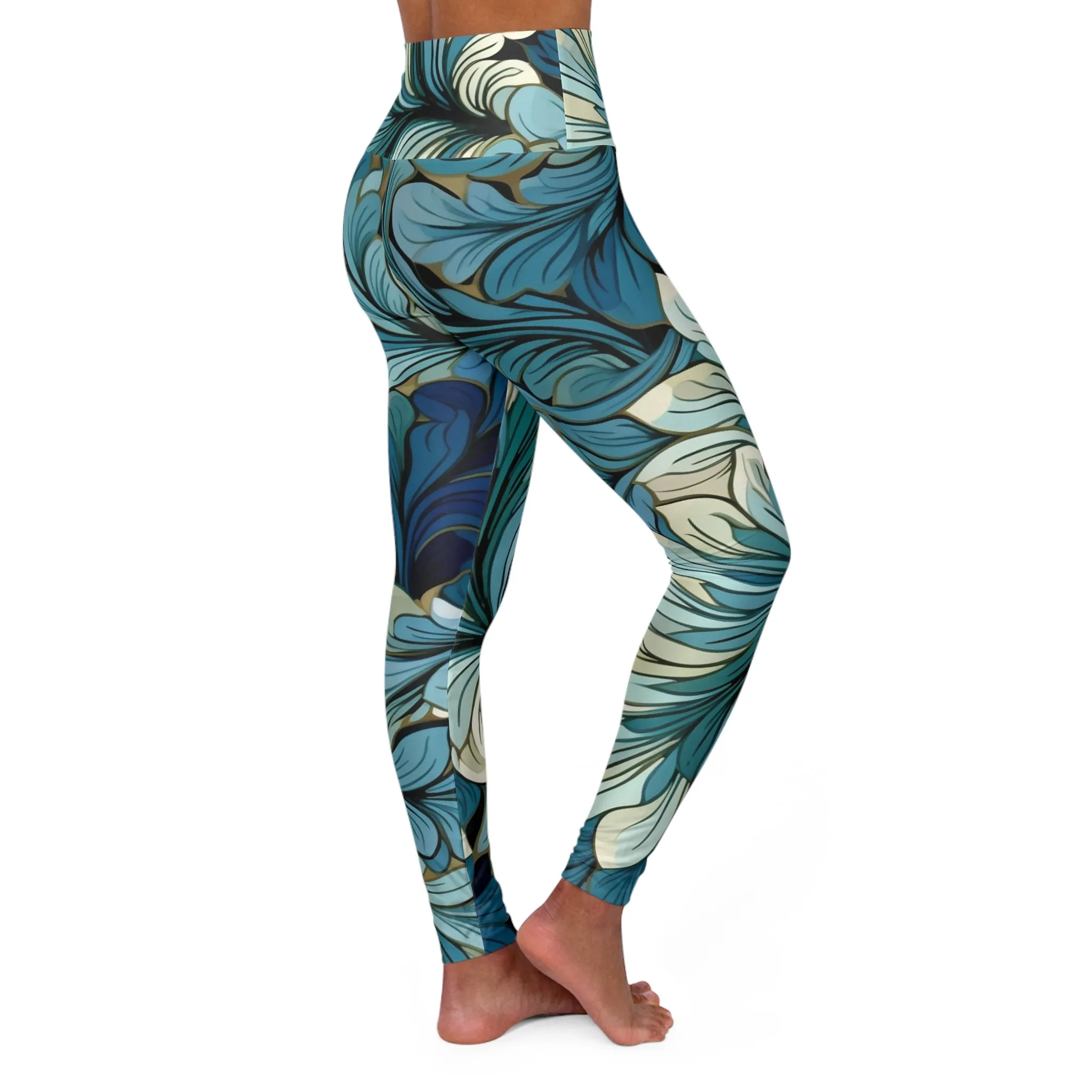 High Waisted Leggings - Pop Art.