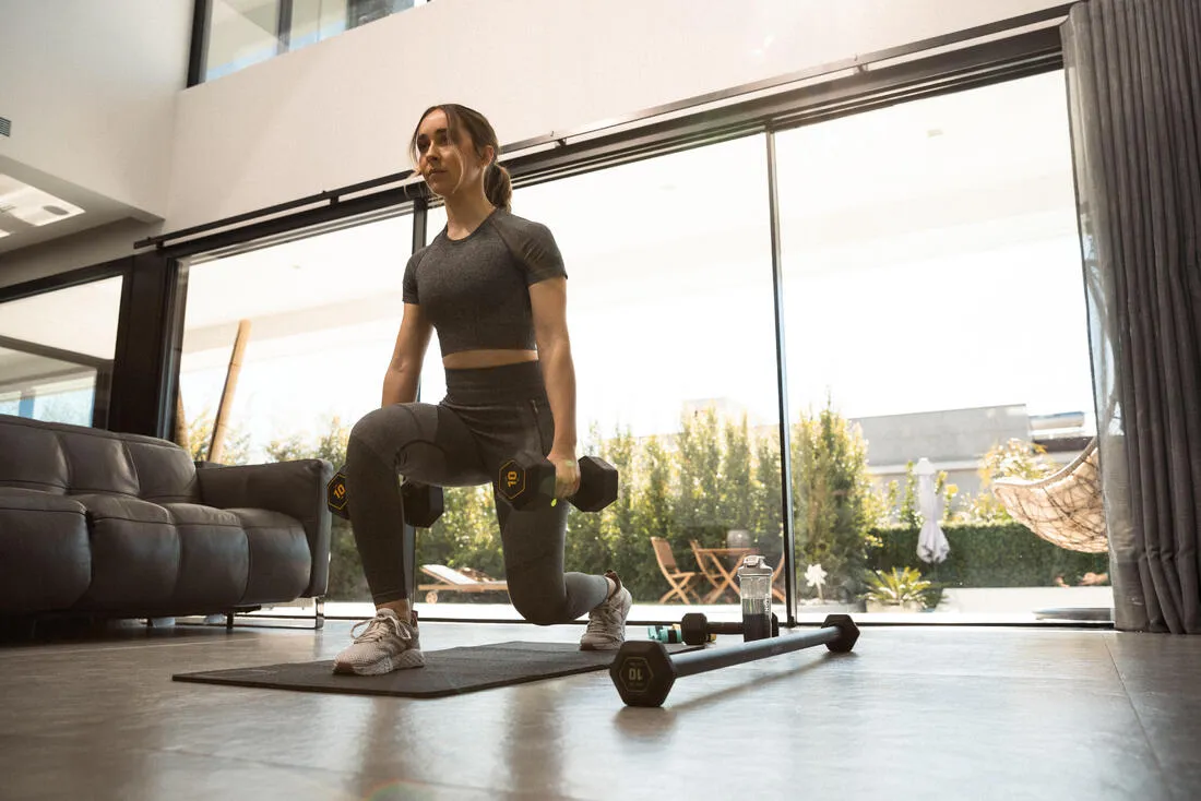 High-Waisted Seamless Fitness Leggings with Phone Pocket