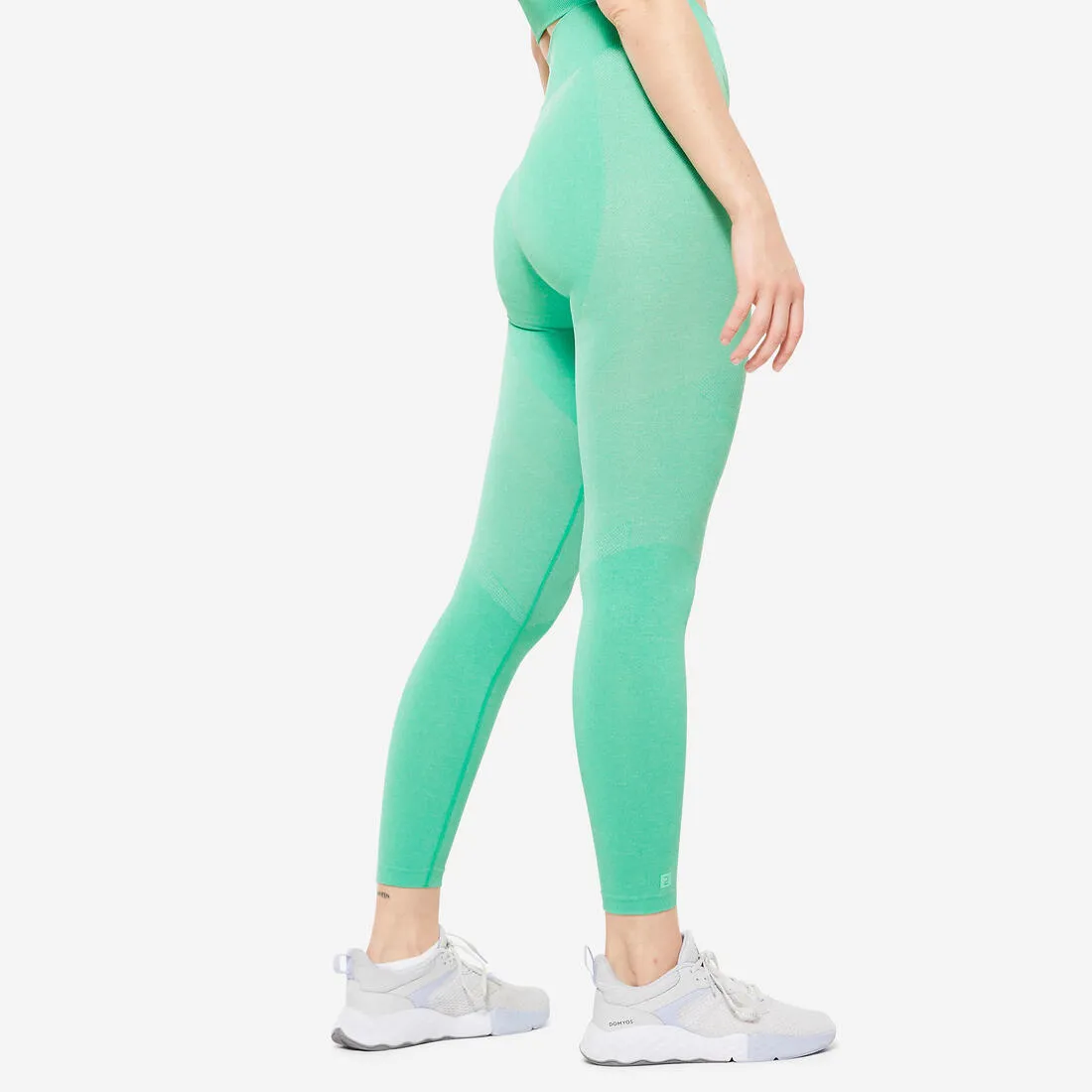 High-Waisted Seamless Fitness Leggings with Phone Pocket