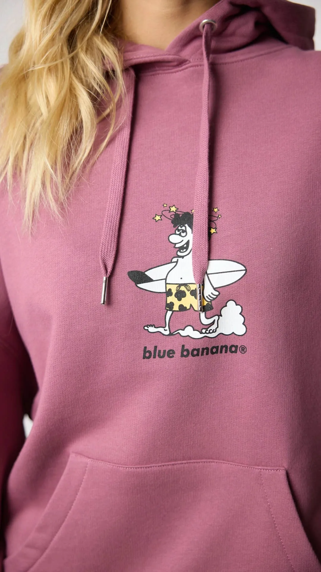 HOODIE WIPEOUT BERRY
