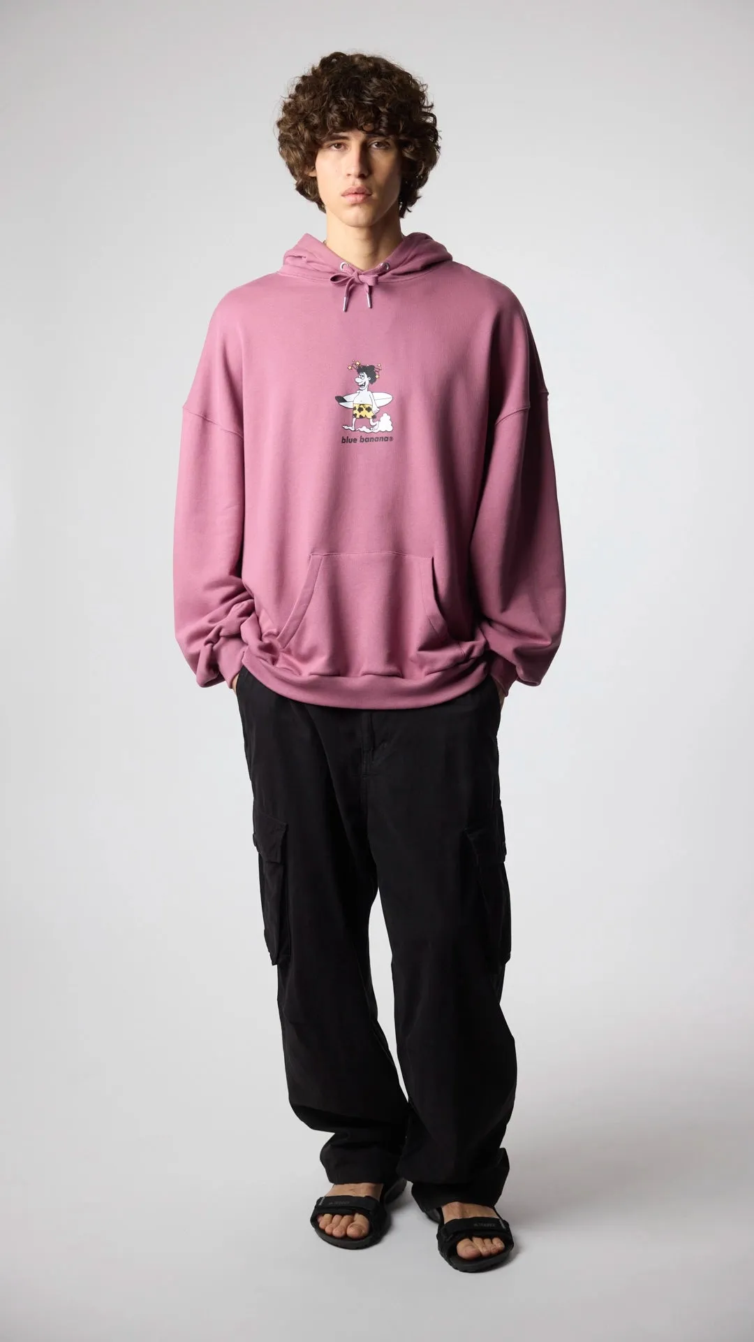 HOODIE WIPEOUT BERRY