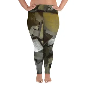 Ingots Gold Plus Size Leggings