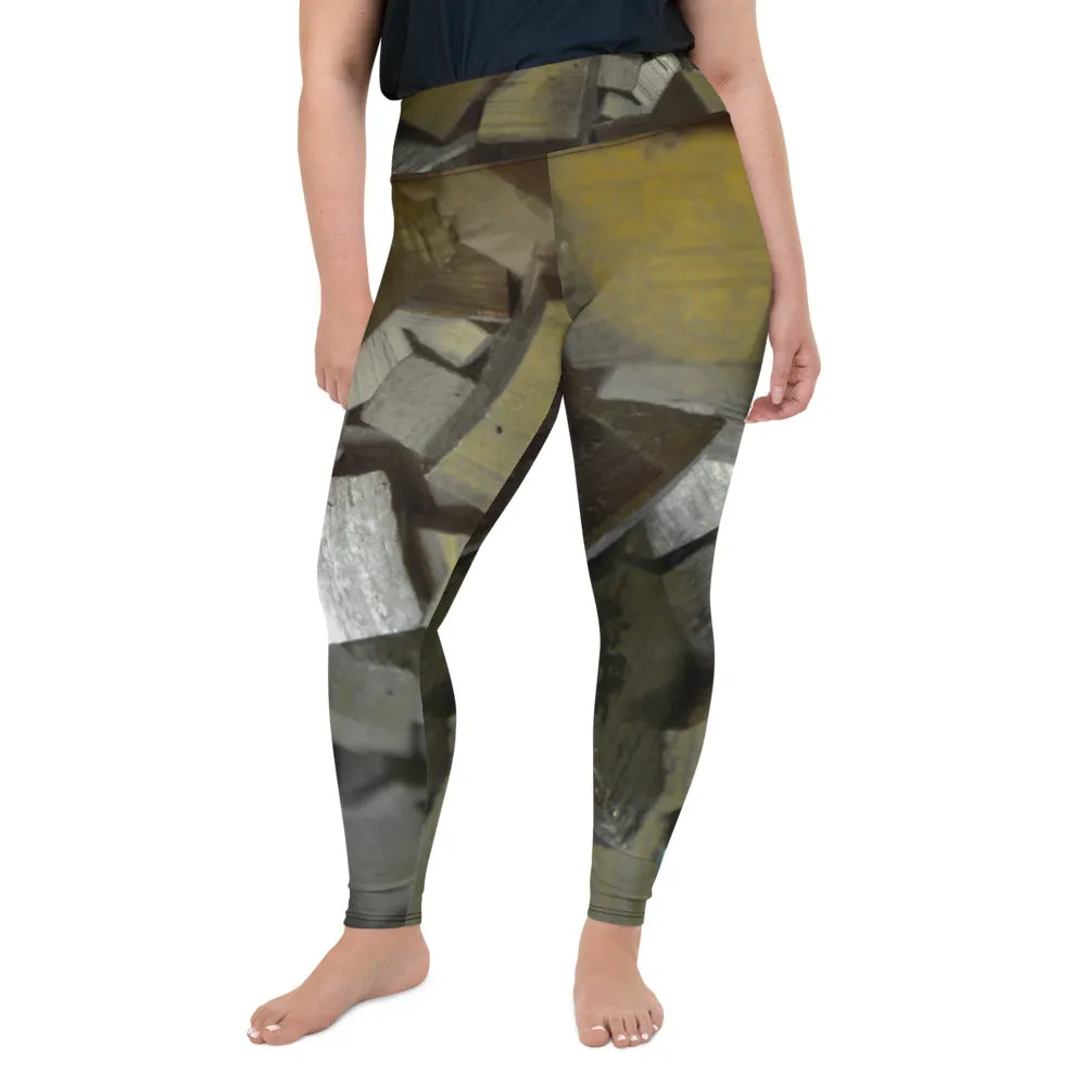 Ingots Gold Plus Size Leggings
