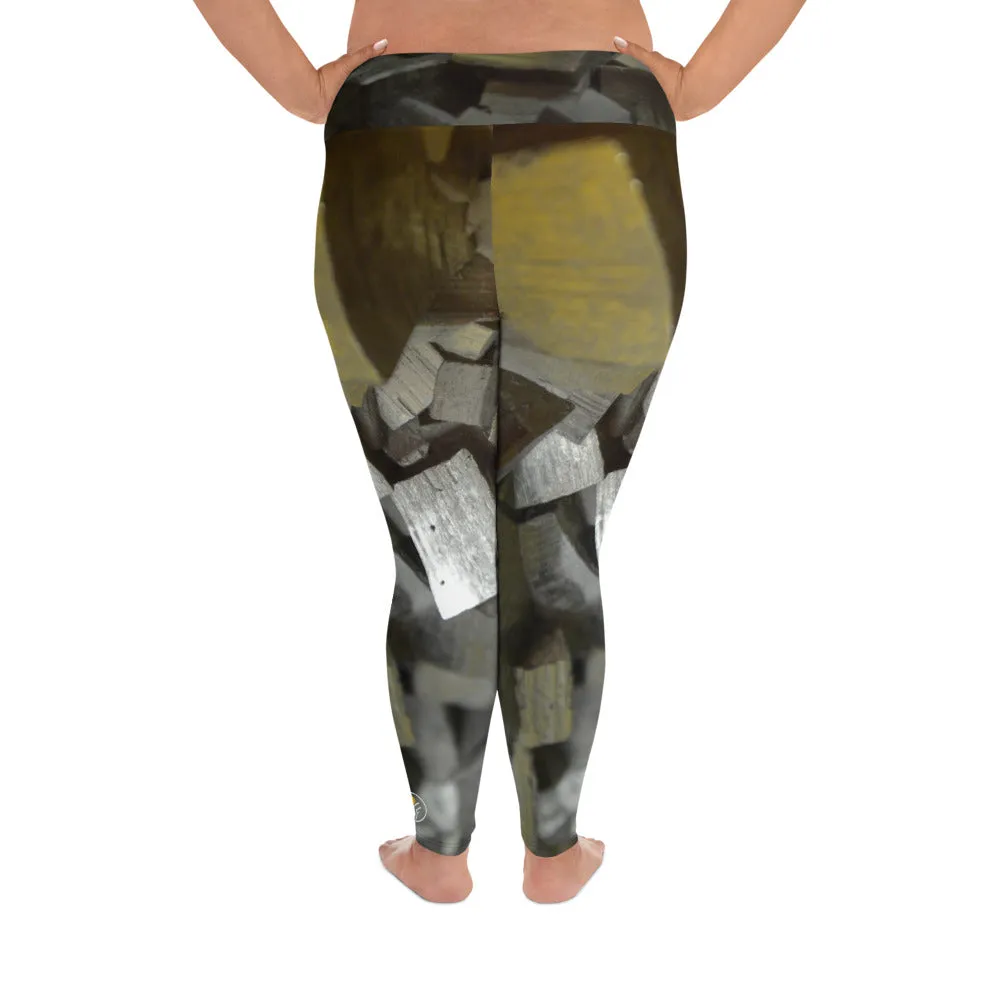Ingots Gold Plus Size Leggings