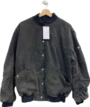 IRO Dark Grey ILARO Bomber Jacket UK 8