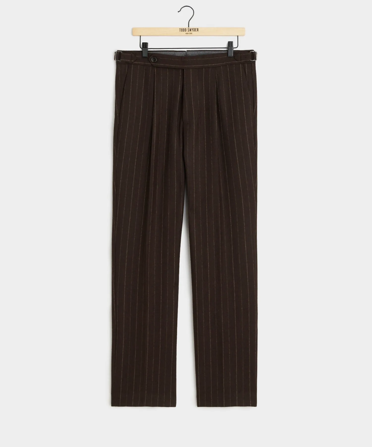 Italian Flannel Side Tab Trouser