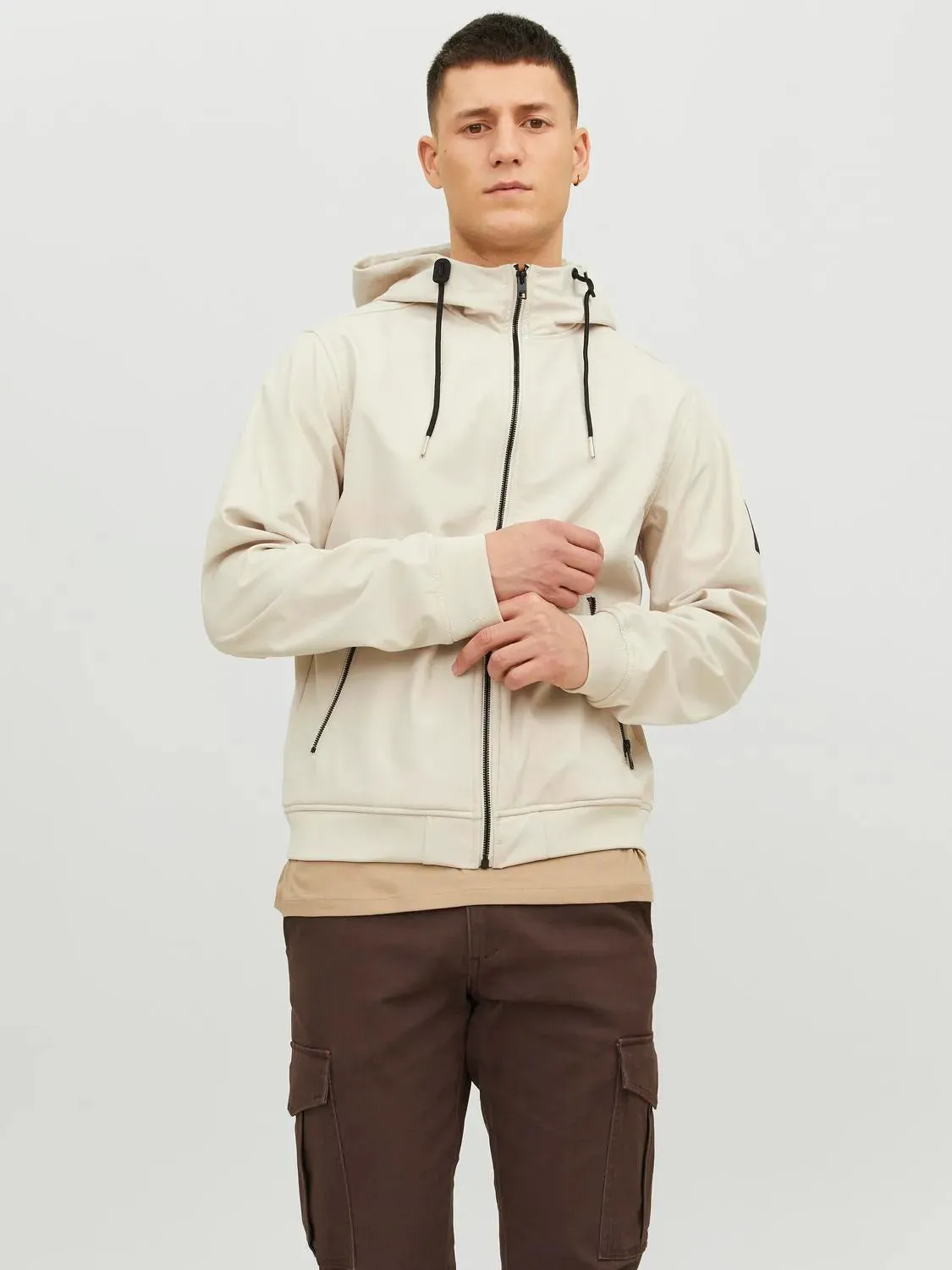 Jack Jones Basic Softshell Jacket Moonbeam