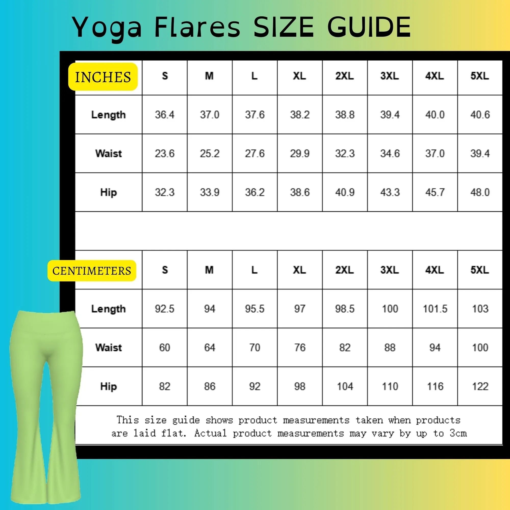 Jade Circuit Green Flare Legging