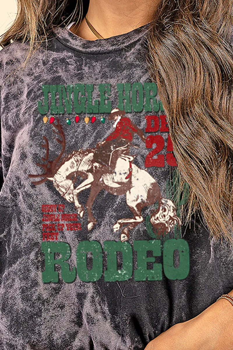 Jingle Horses Rodeo Vintage T-Shirt