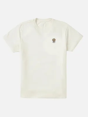 Katin Sunflower Emb Tee - Vintage White