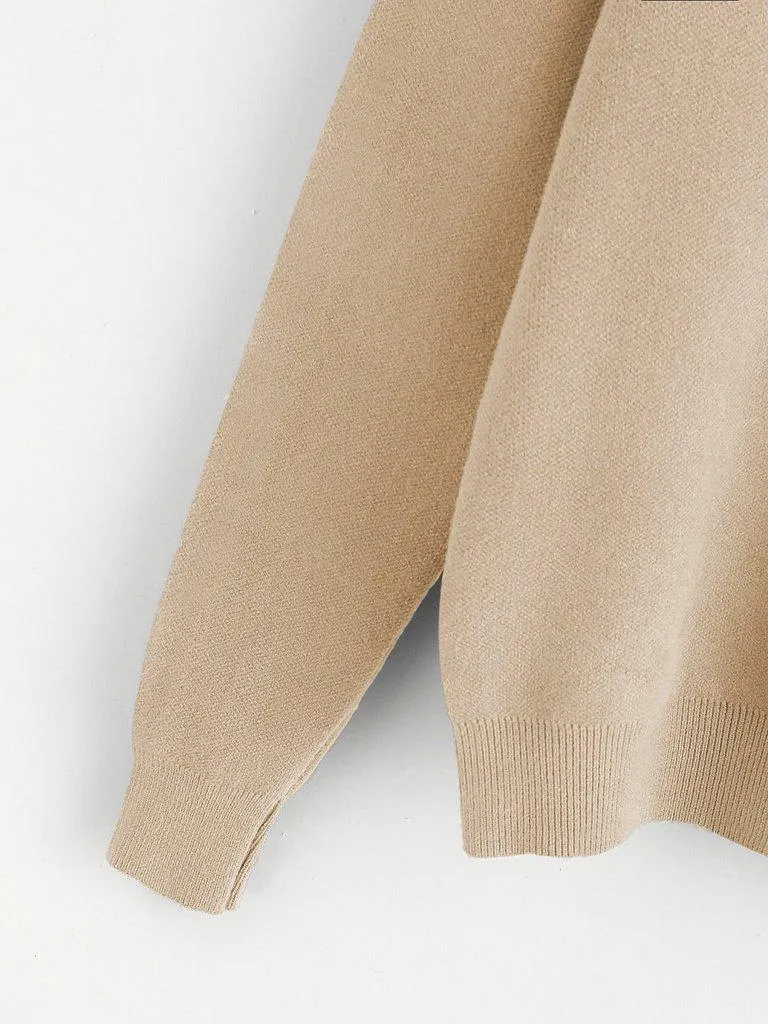 Knotted Detail Jersey Jumper
