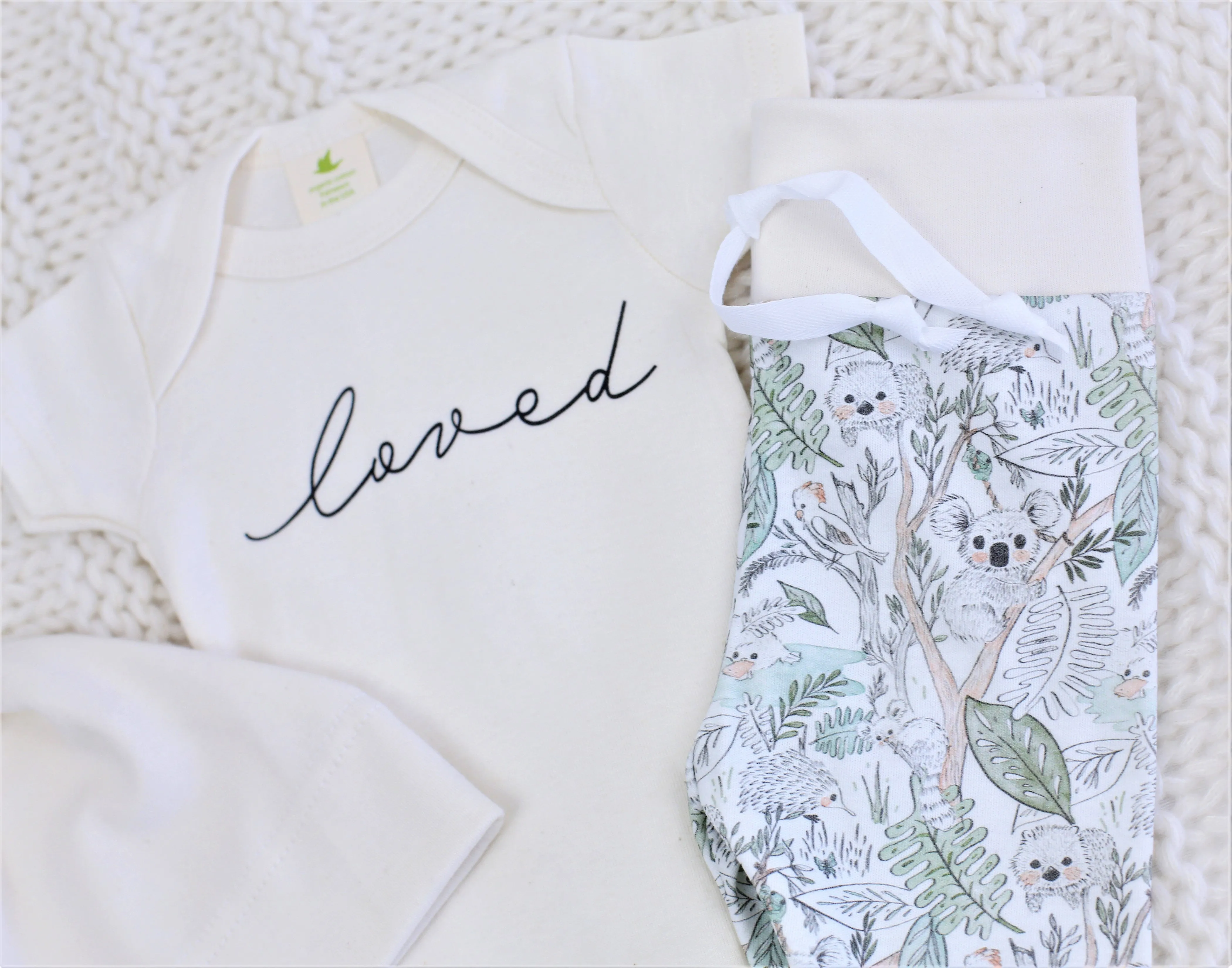 Koala & Friends | Organic Baby Set | Gender Neutral