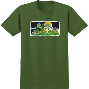 Krooked - Stroll Tee Military Green