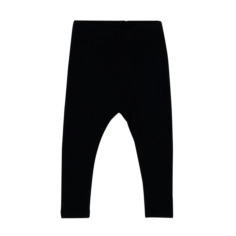 Kyte Baby Ribbed Leggings - Midnight