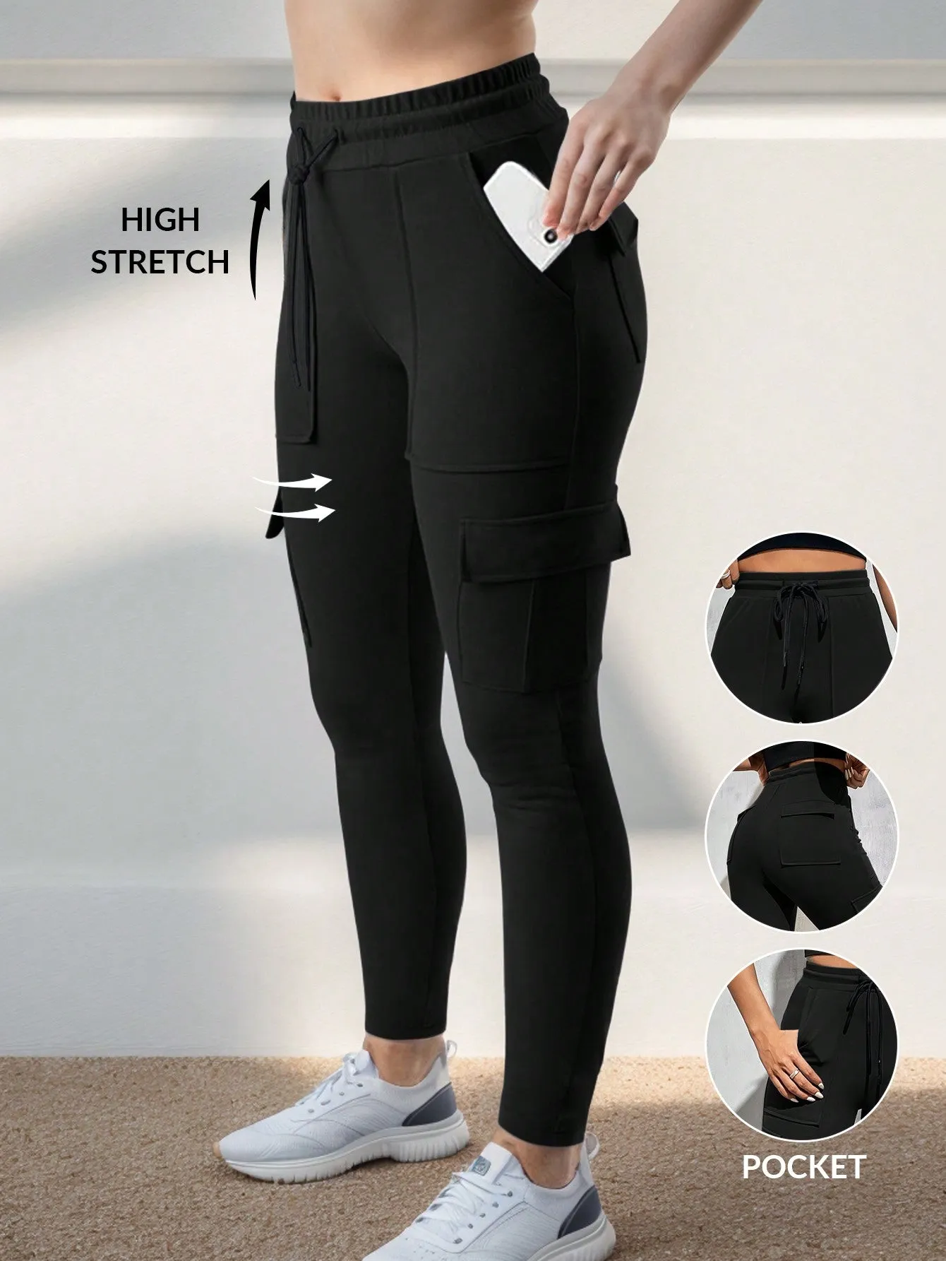 Leggings Elásticos Cherry Vibes para Mujer en