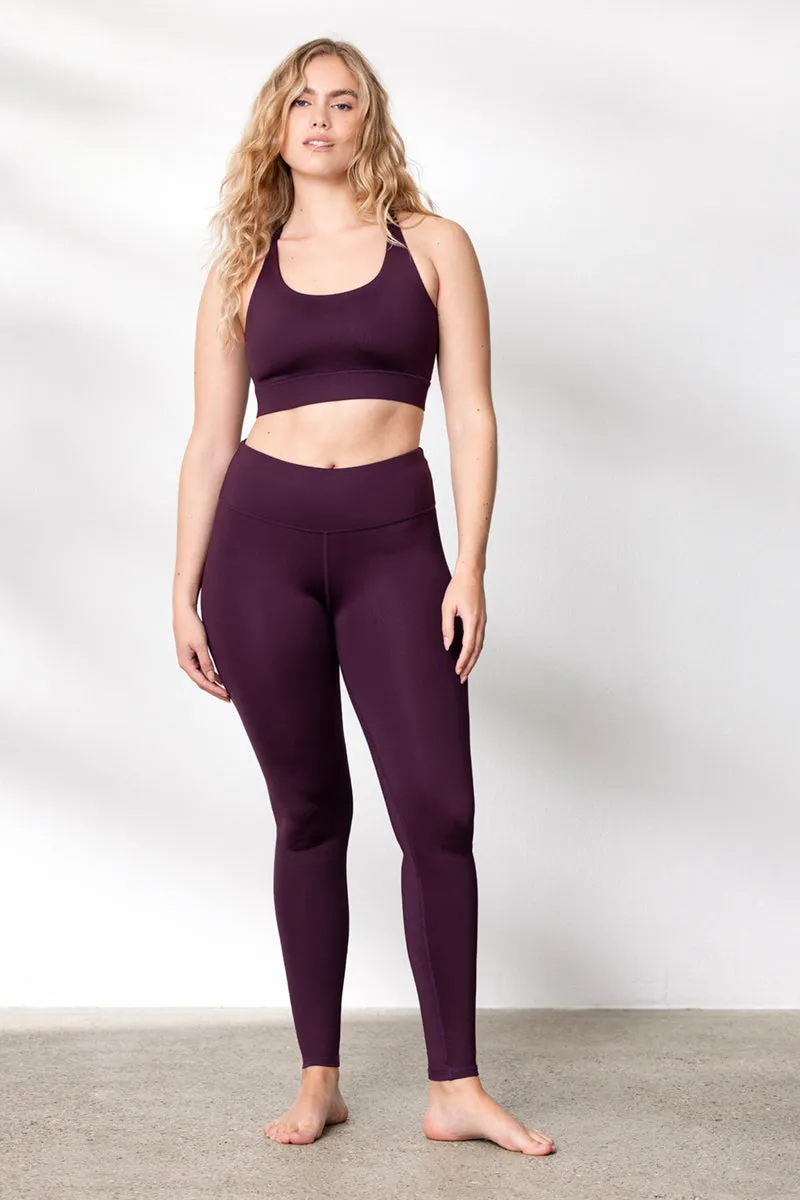 Leggings Wine
