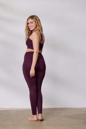 Leggings Wine