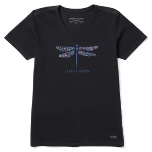 Life Is Good Women's Tee, Jet Black (Size L)