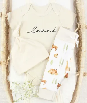 Llama & Friends | Organic Baby Set | Gender Neutral