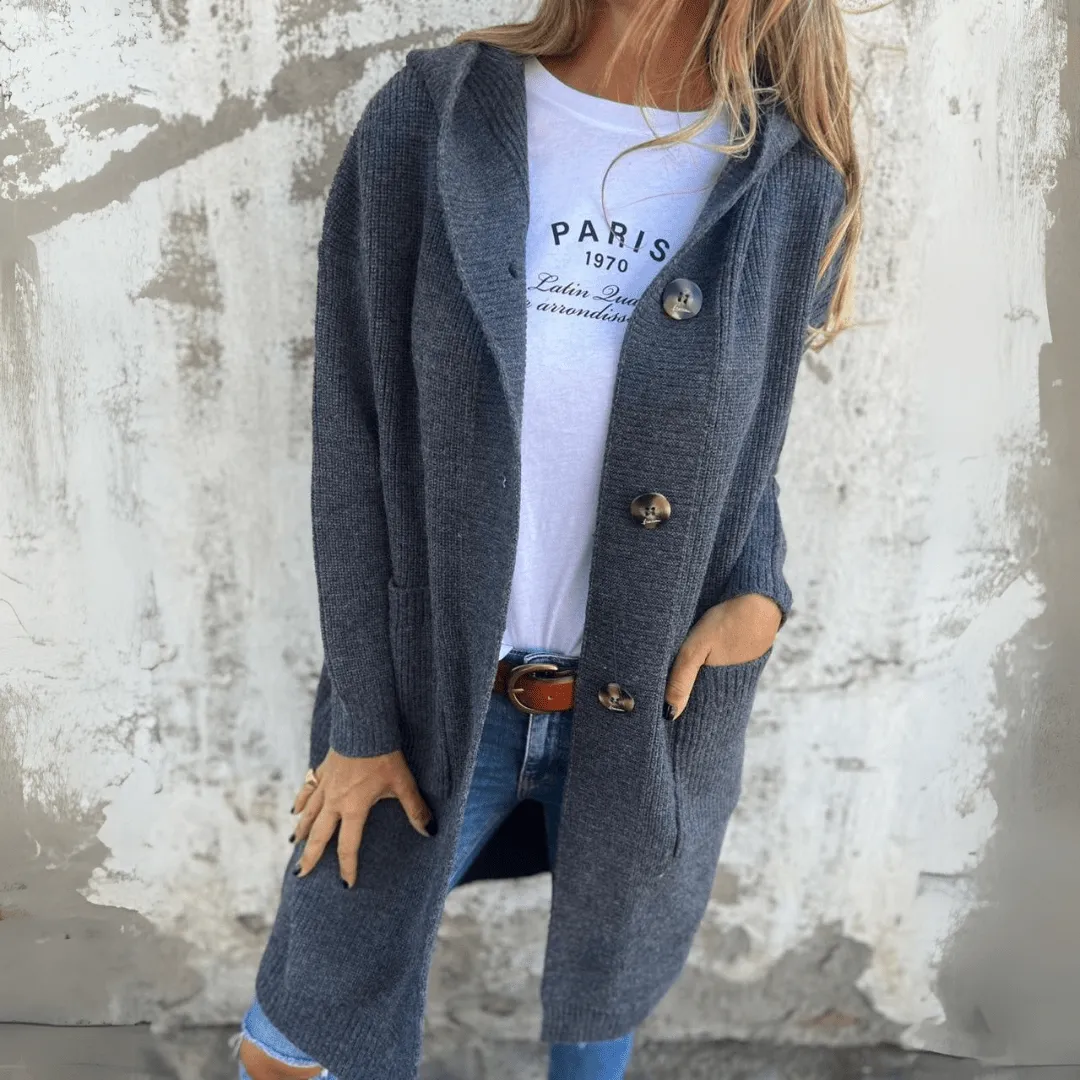 Lorene™ | Elegant Long Spring Cardigan