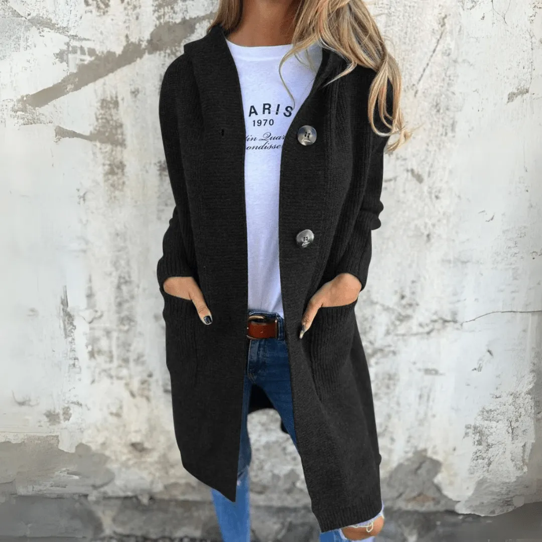 Lorene™ | Elegant Long Spring Cardigan