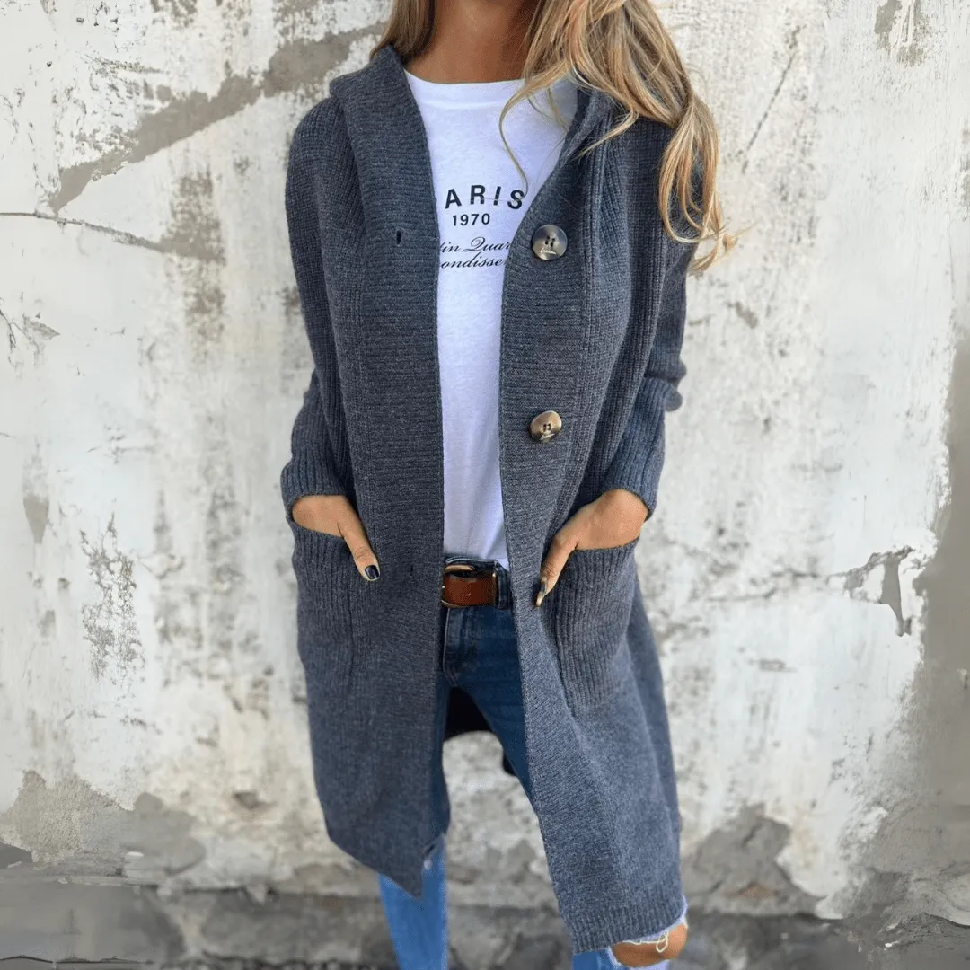 Lorene™ | Elegant Long Spring Cardigan