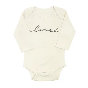 Loved | Organic Bodysuit | Long Sleeve