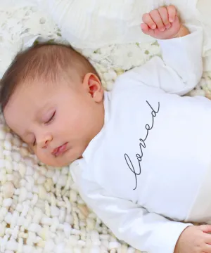 Loved | Organic Bodysuit | Long Sleeve