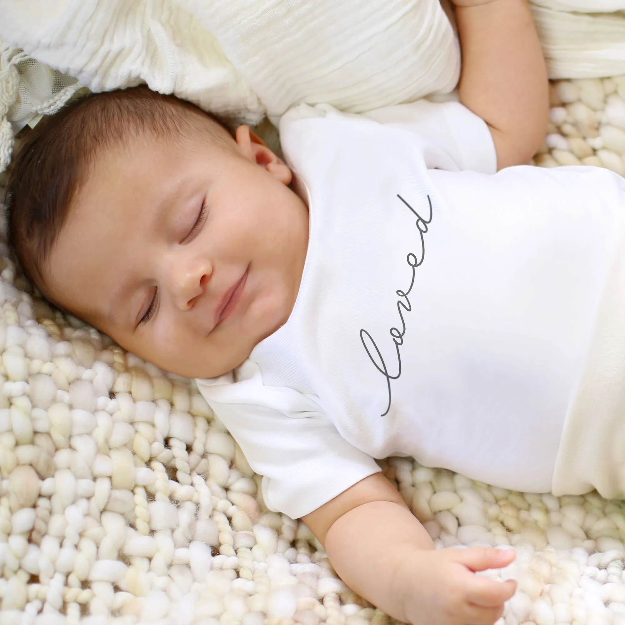 Loved | Organic Bodysuit | Short Sleeve