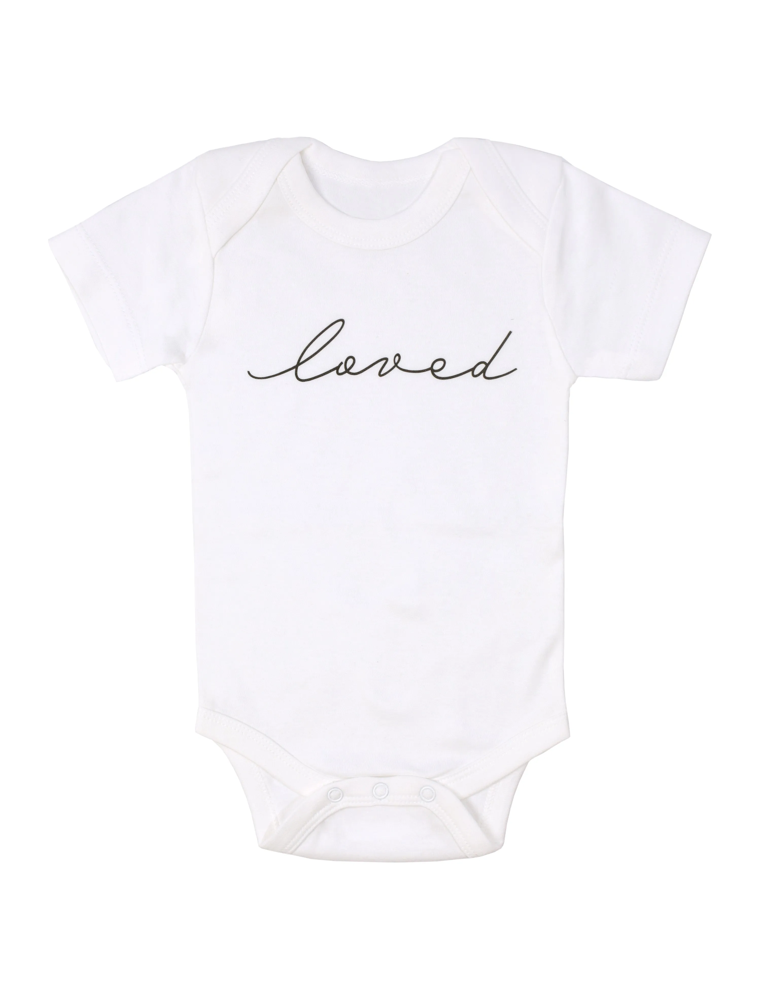 Loved | Organic Bodysuit | Short Sleeve