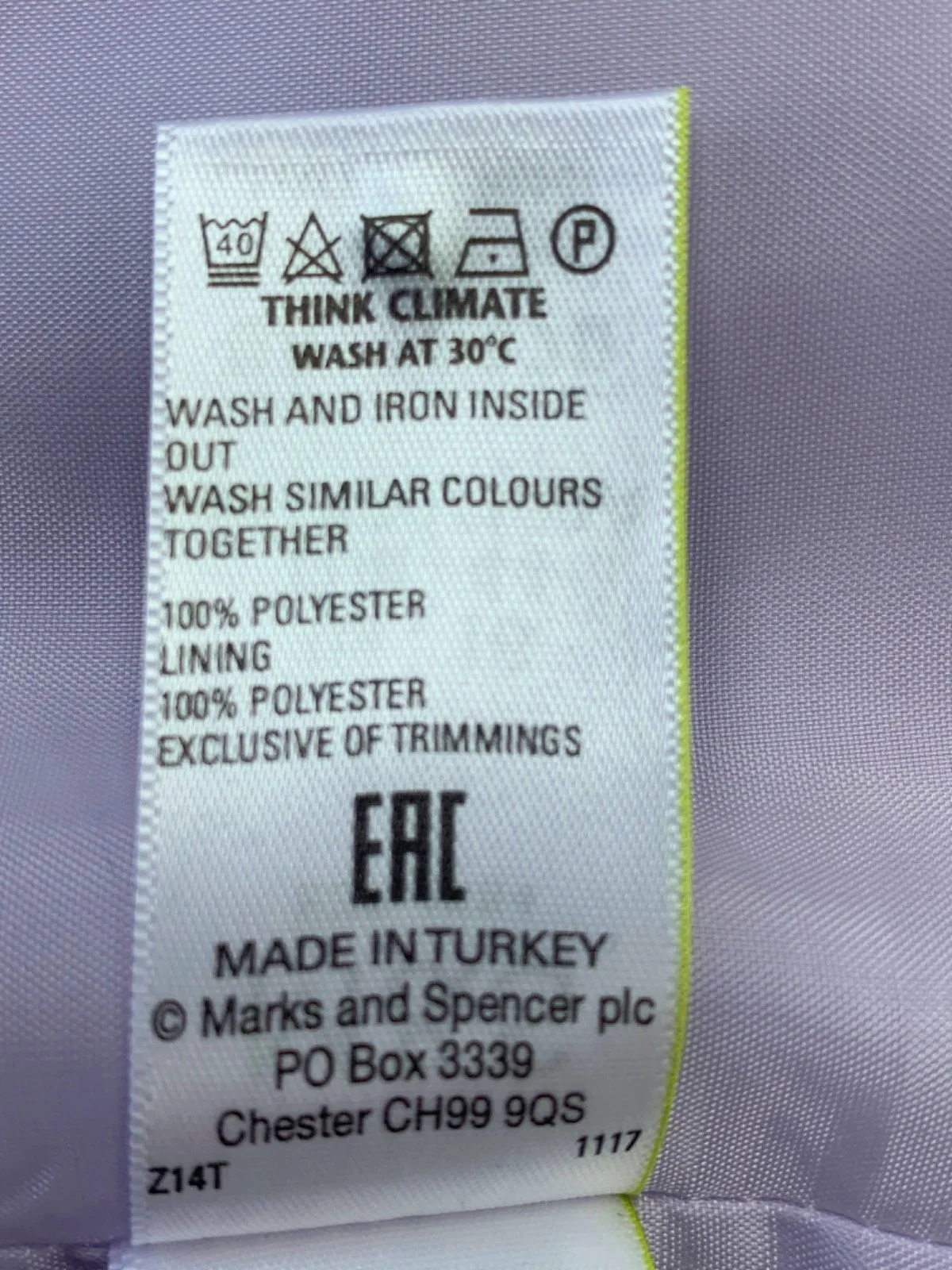 M&S Lavender Blazer UK 16
