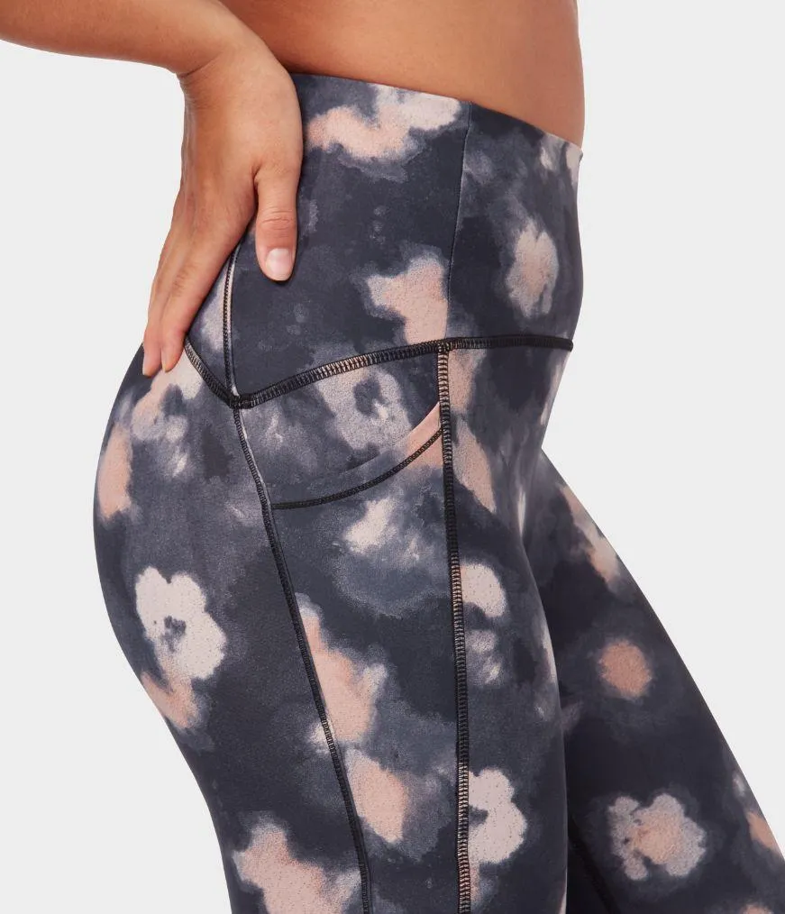 Manduka Apparel - Women's Presence Legging - Swash Floral Neutral