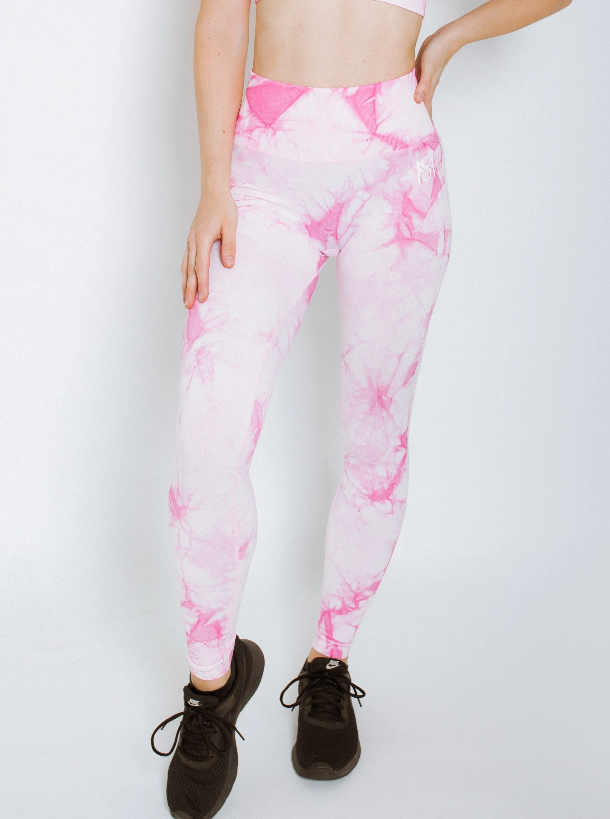 Marble 2.0 pink leggings