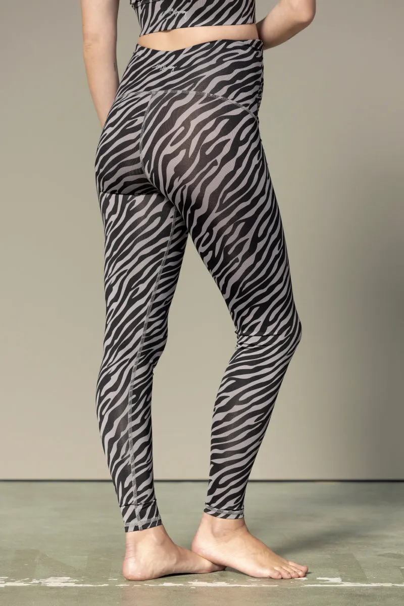 Maternity Leggings Zebra Stone