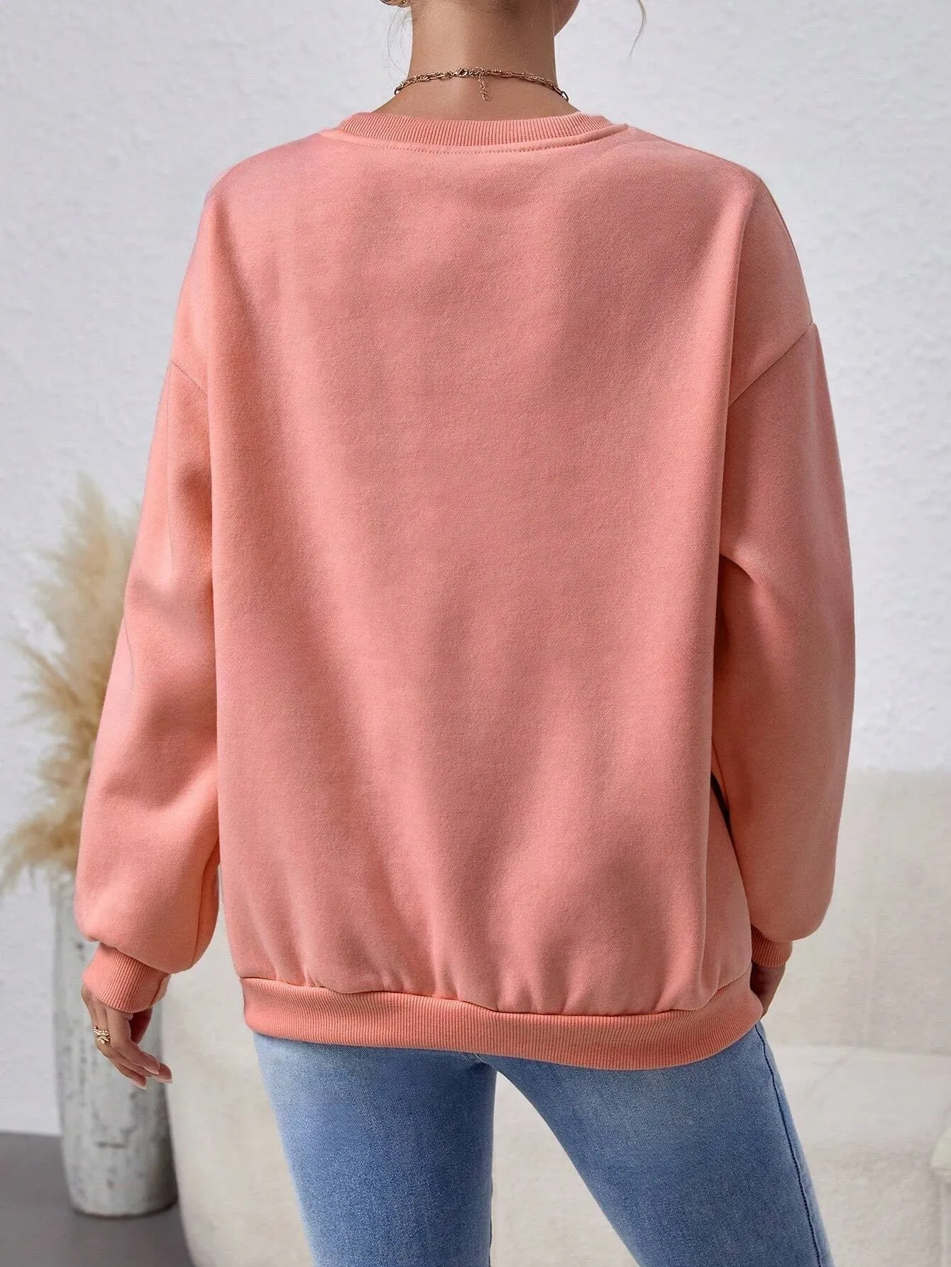 Maternity Sweatshirt With Text Print