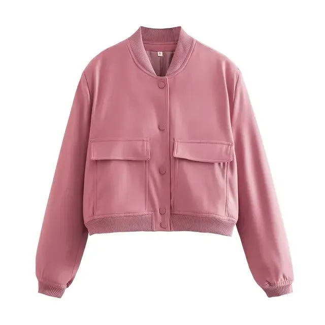 Maxine – Elegant Women’s Bomber Jacket