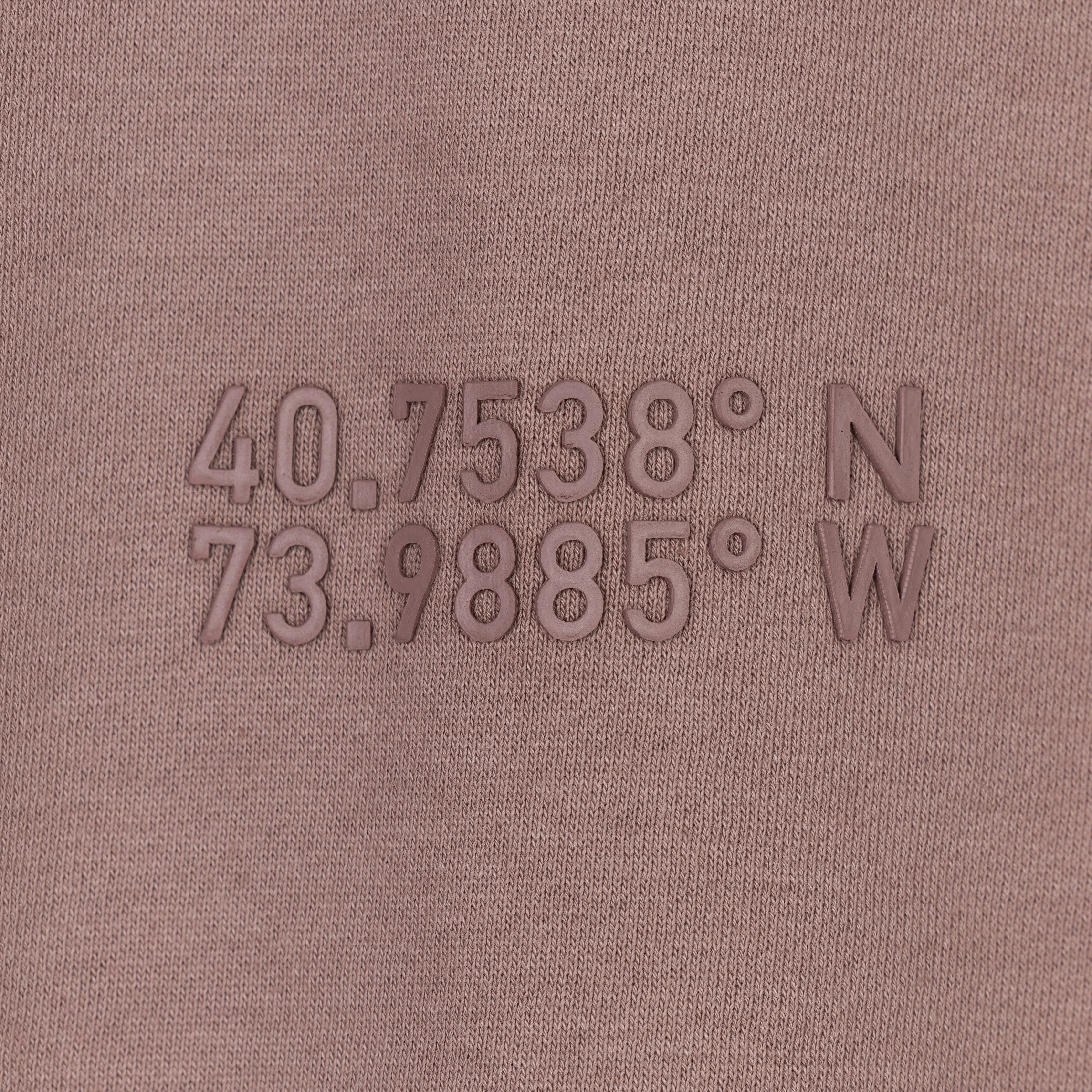Mens Oversized Raglan Fleece Crew Sweatshirt - Antler