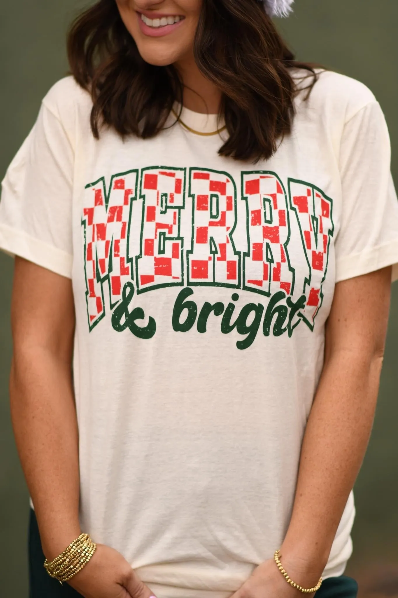 Merry & Bright Graphic Tee