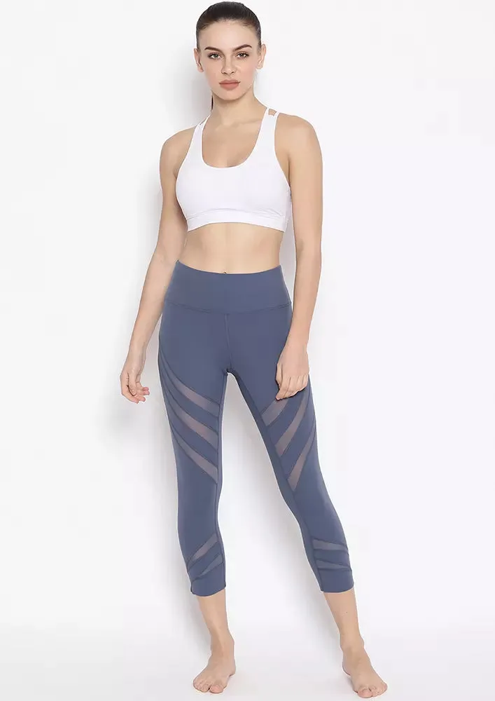 Mesh Patchwork Breathable Yoga Leggings