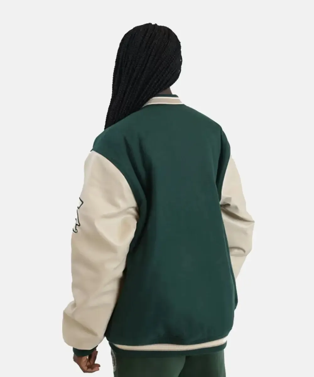 Michigan State Green Letterman Jacket