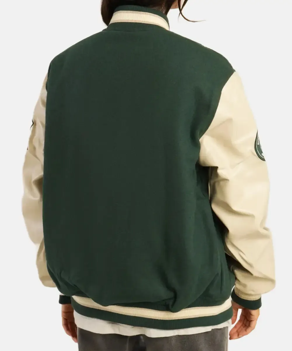 Michigan State Green Letterman Jacket