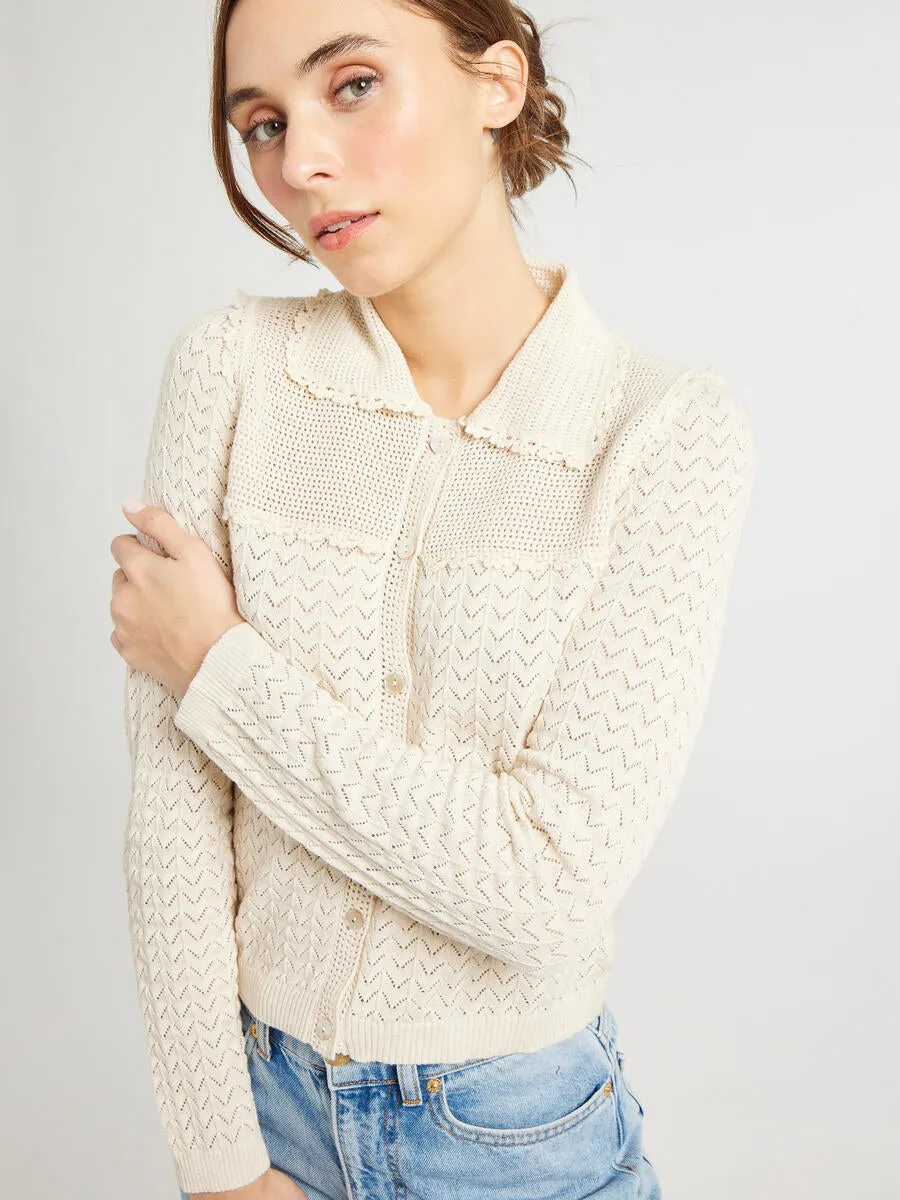 Mille - Andie Cardigan (Ivory)