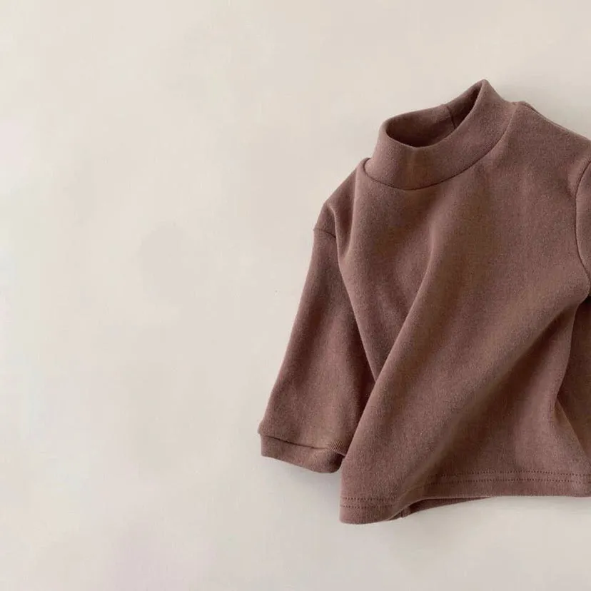 Mock-Neck T-Shirt